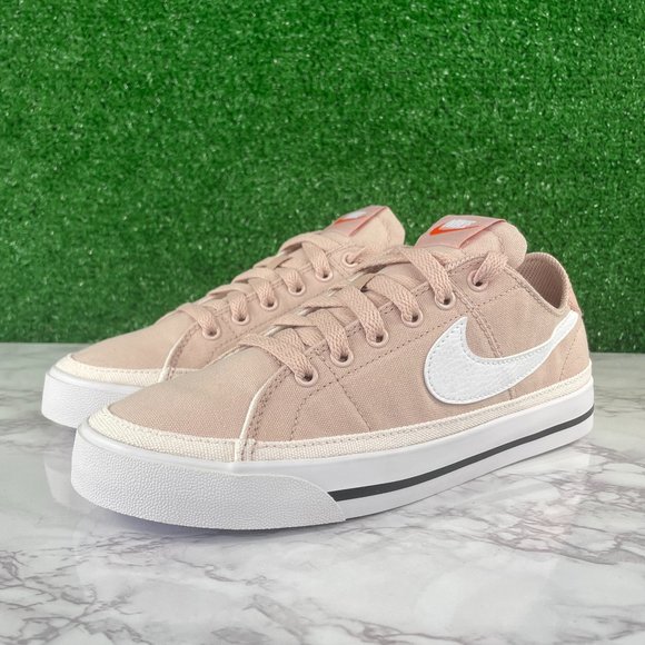 Nike Shoes Nike Court Legacy Canvas Shoes Pink Oxford Shoes Womens